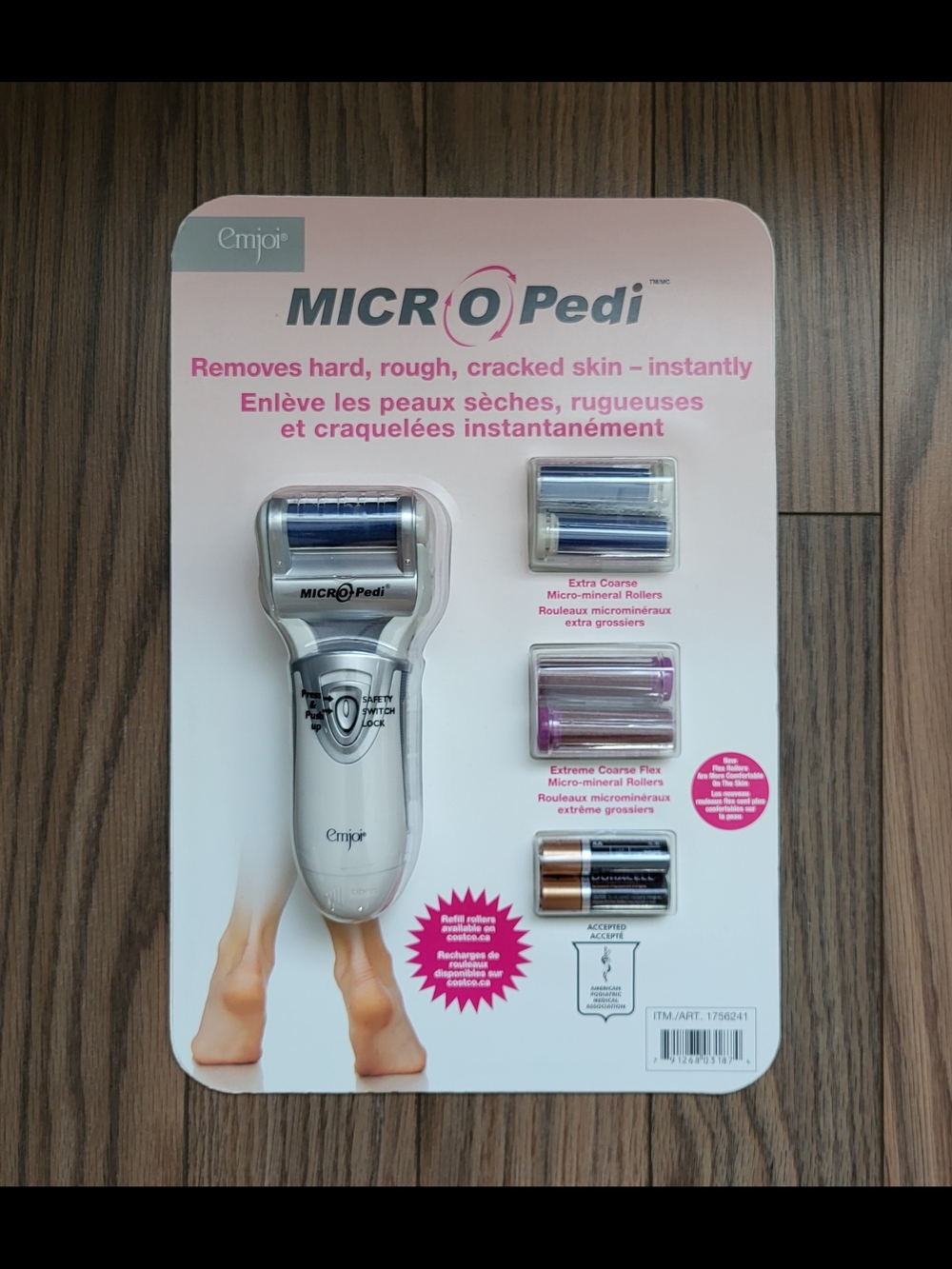 Micro-Pedi Electric Foot File - NEW From COSTCO